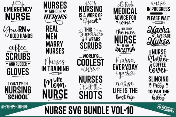 Nurse SVG Bundle Vol-10 Review