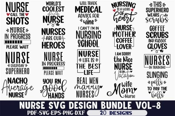 Nurse SVG Bundle Vol-8: A Designer’s Review