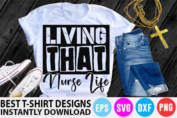Nurse T-Shirt Design: Graphics for T-Shirt Designs
