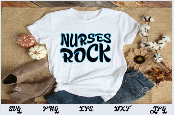 Retro Nurse Graphics for T-Shirt Designs