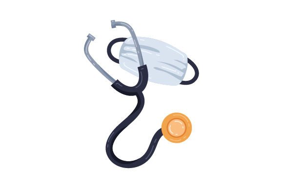 Stethoscope and Mask: Medical Crafts Design
