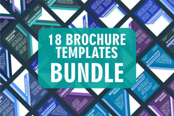 Universal Brochure Layout Template Set: Premium Graphics & Graphic Templates